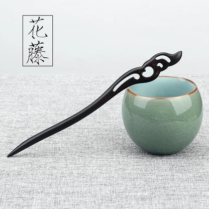 Retro patyki do włosów