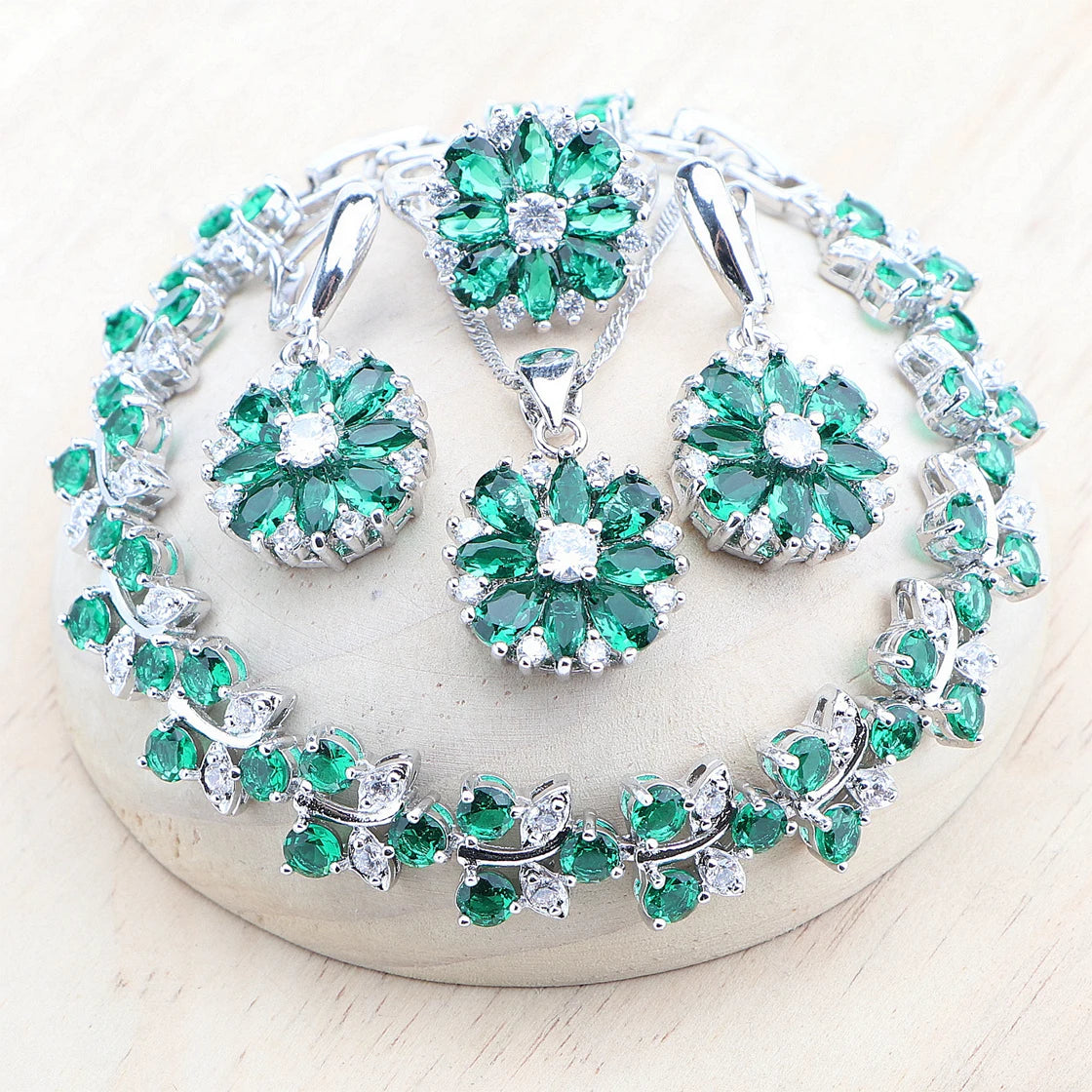 Zestaw kryształkowy