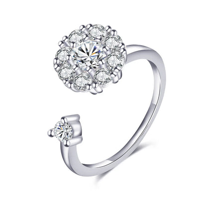 Kręcące pierścionki z wzorkami