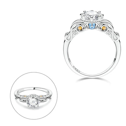 Pierścionek kryształkowy