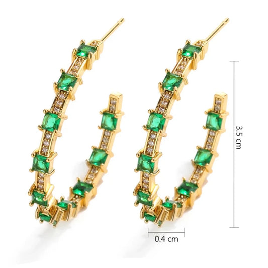 Kolczyki Geometryczna Elegancja