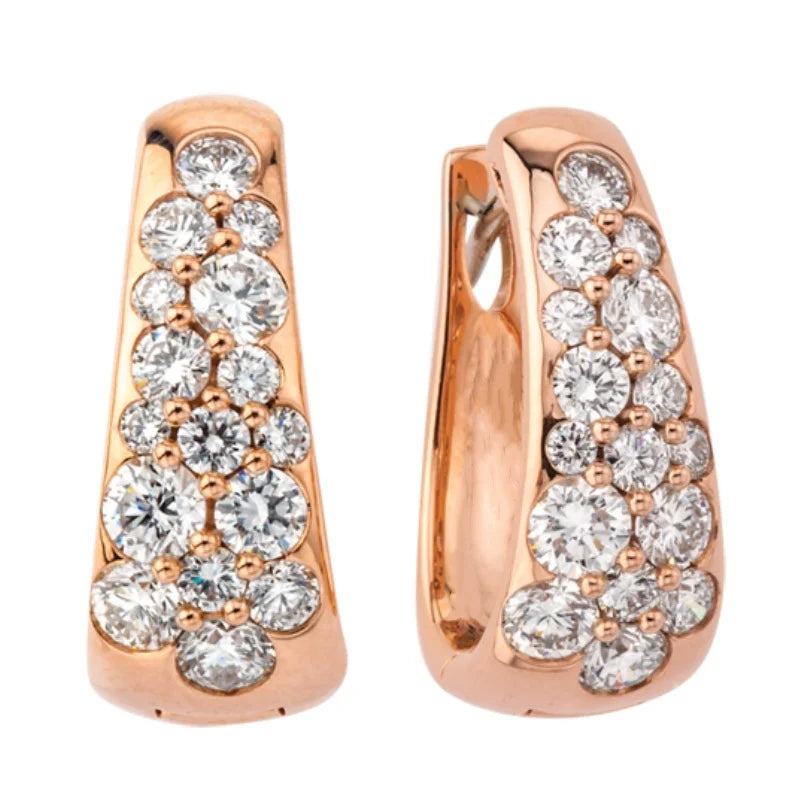 Zaręczynowy zestaw kolczyków