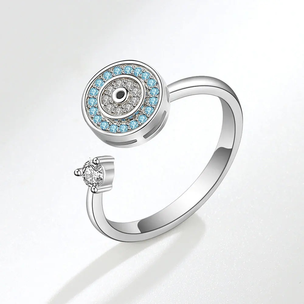 Kręcące pierścionki z wzorkami