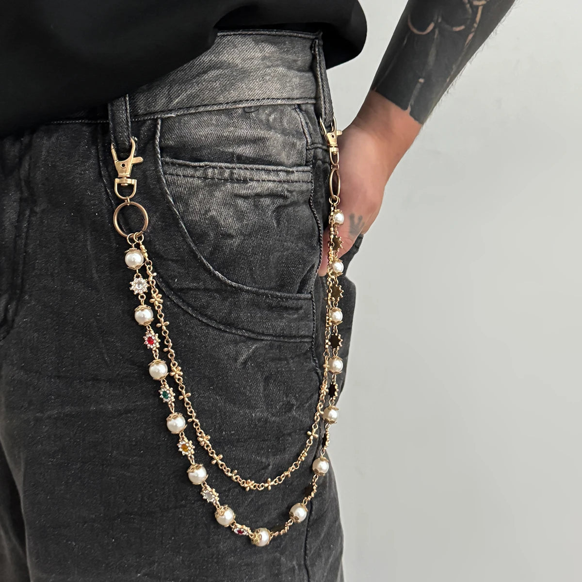 Stylowy Łańcuch do Spodni