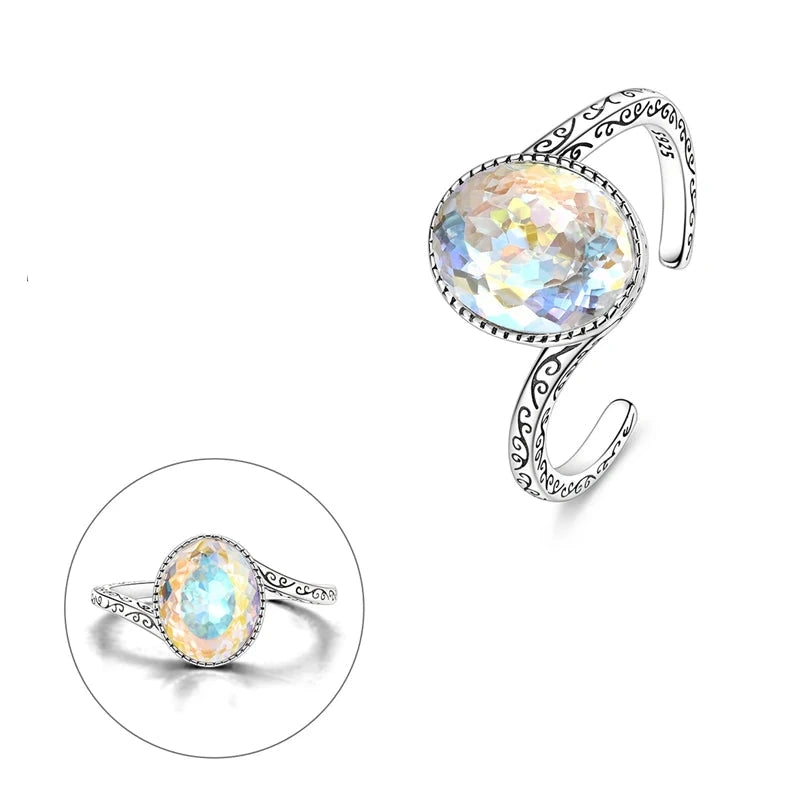 Pierścionek kryształkowy