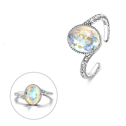 Pierścionek kryształkowy