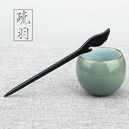 Retro patyki do włosów