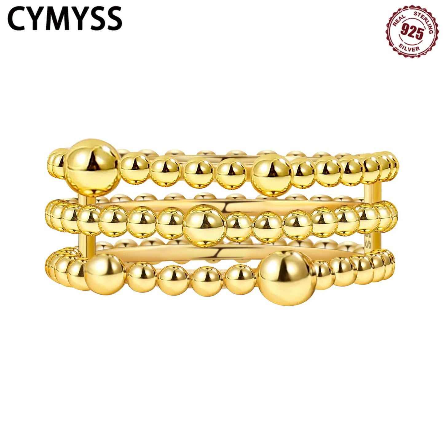 Pierścionek we wzorki