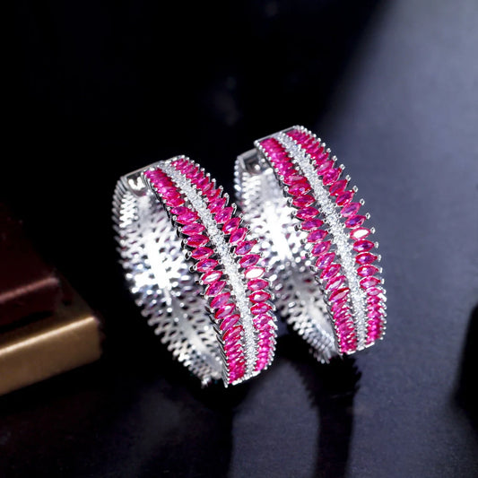 Kryształowe kolczyki