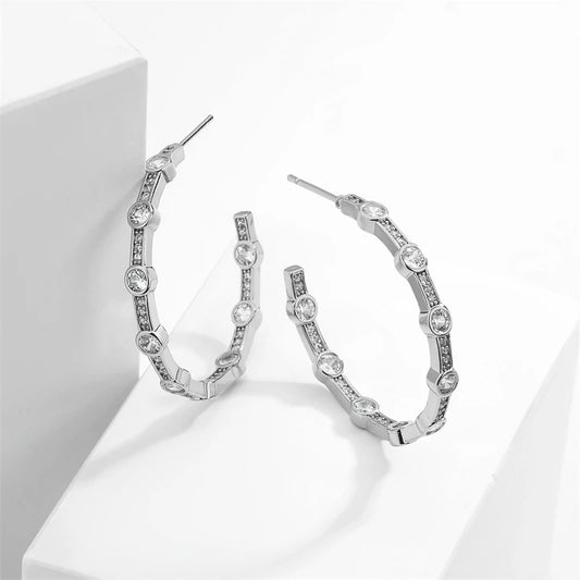 Kolczyki Geometryczna Elegancja