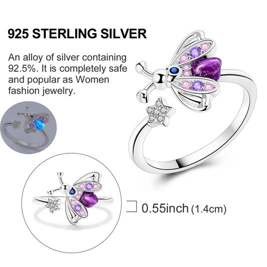 Pierścionek kryształkowy