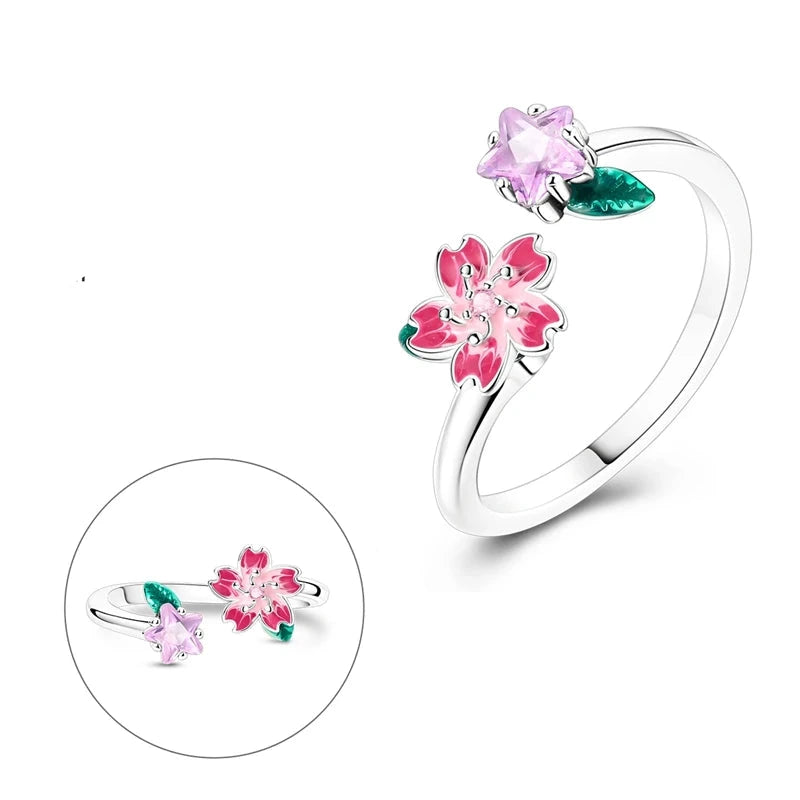 Pierścionek kryształkowy