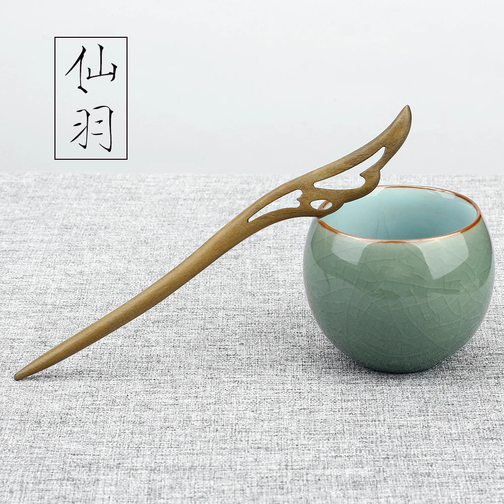 Retro patyki do włosów