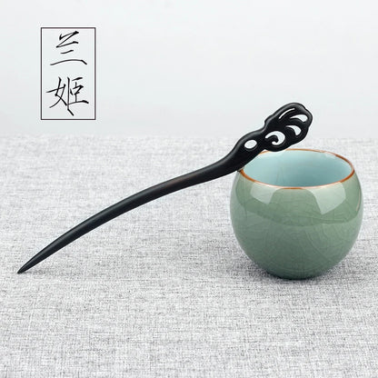 Retro patyki do włosów