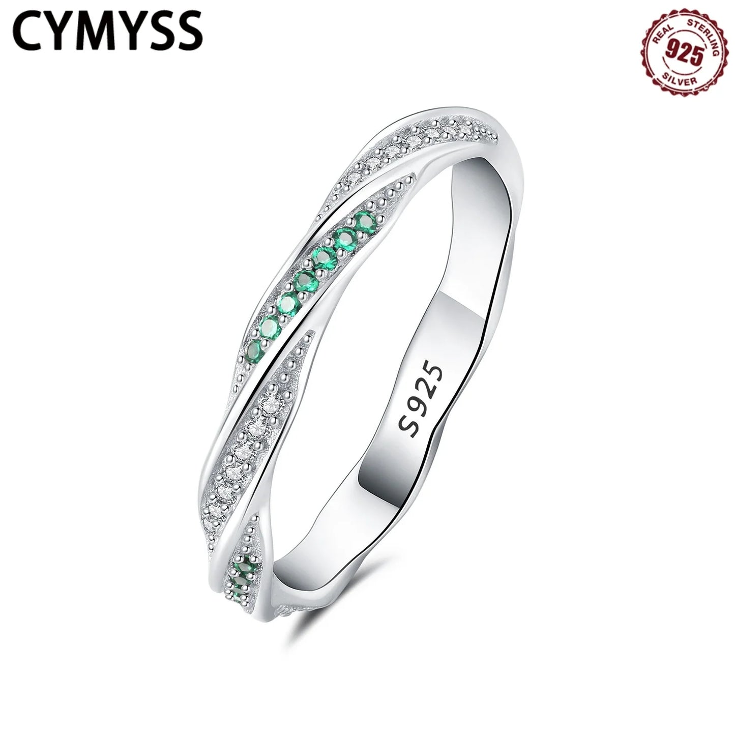 Pierścionek we wzorki