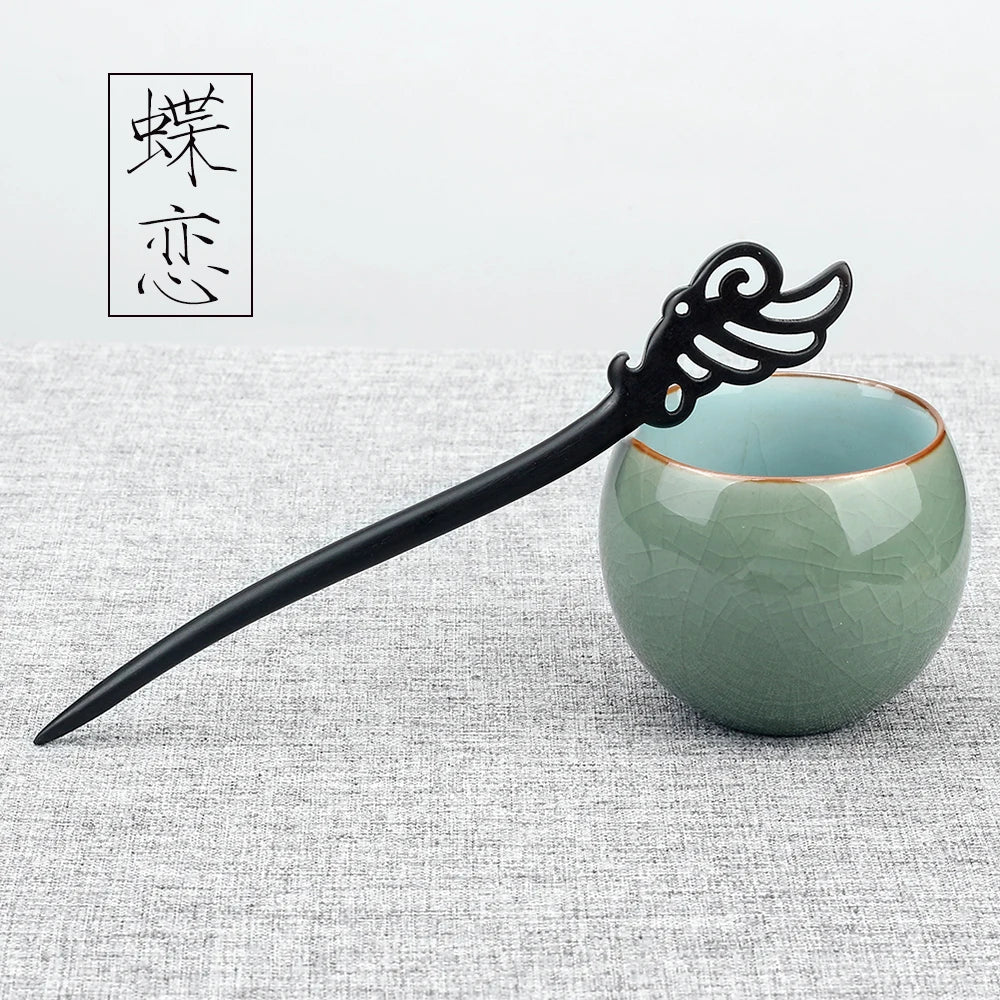 Retro patyki do włosów