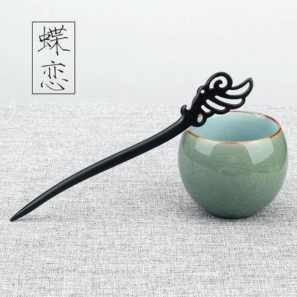 Retro patyki do włosów