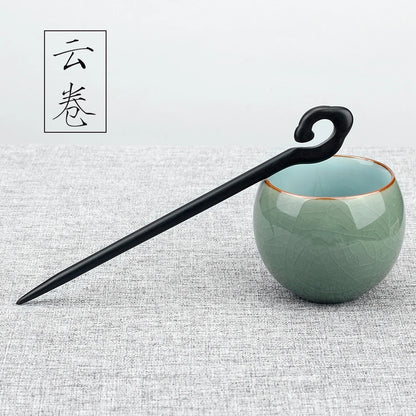 Retro patyki do włosów